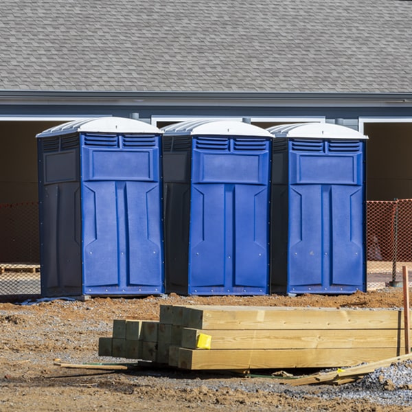 what is the cost difference between standard and deluxe porta potty rentals in German Valley IL